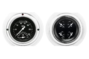 1951-1952 Ford Truck Aluminum Gauge Panels w/ Classic Instruments Gauges (Ultimate Speedometer)