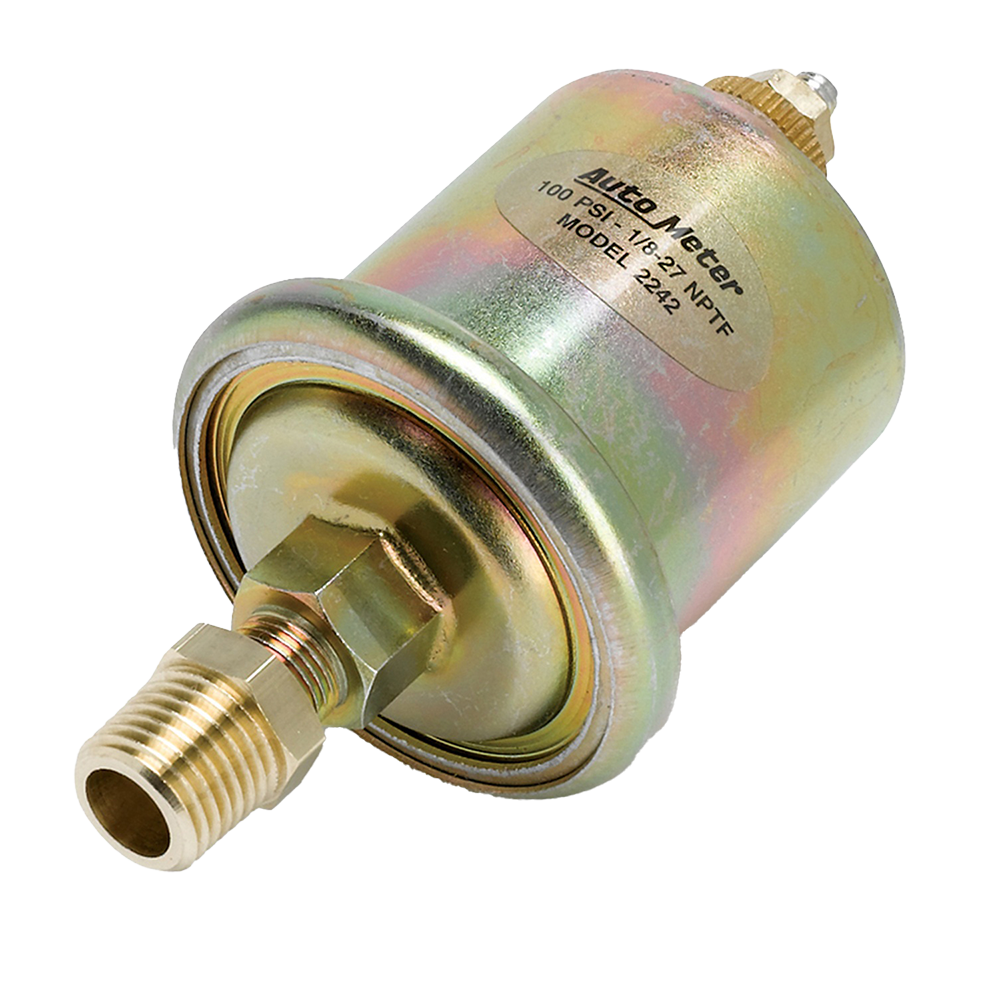 AutoMeter 2242 Short Sweep Electric Oil Pressure Sender (100 PSI)