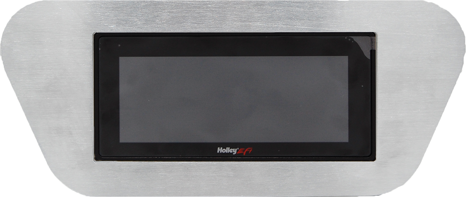 1953-1955 Ford Truck Aluminum Gauge Panel w/ Holley 6.86 Pro Dash - Image 3