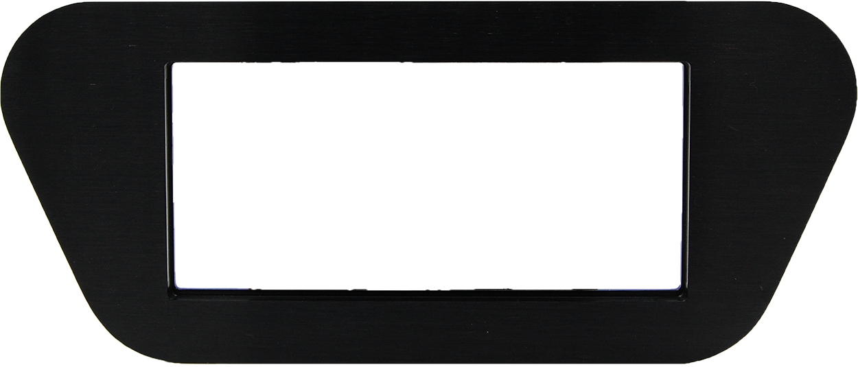 1953-1955 Ford Truck Aluminum Gauge Panel for Holley 6.86" Digital Dashes