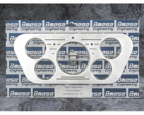 1953-1955 Ford Truck 5 Gauge Aluminum Gauge Panels - Image 3