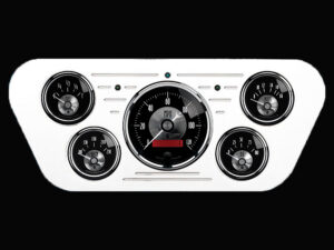 1953-1955 Ford Truck Billet Aluminum 5 Gauge Panel w/ Auto Meter Prestige Series