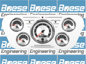 1953-1955 Ford Truck Billet Aluminum Dash Insert w/ Auto Meter American Muscle Gauges