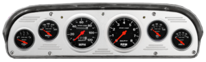 1957-1960 Ford Truck Billet Aluminum Gauge Panel w/ Sport-Comp gauges
