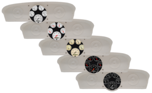 1961-1966 Ford Truck Aluminum Gauge Panel w/ AutoMeter Street Rod Series Gauges