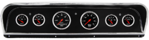 1967-1972 Ford Truck Aluminum Gauge Panel w/ AutoMeter Street Rod Series Gauges