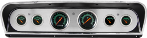 1967-1972 Ford Truck Aluminum Gauge Panel w/ Classic Instruments G/Stock Gauges