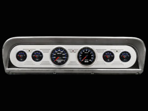 1967-1972 Ford Truck Aluminum Gauge Panel w/ Auto Meter Cobalt Gauges
