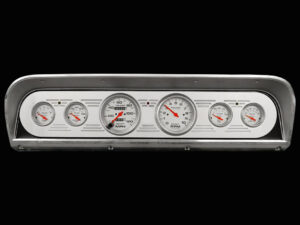 1967-1972 Ford Truck Aluminum Gauge Panel w/ Auto Meter Ultra-Lite Gauges