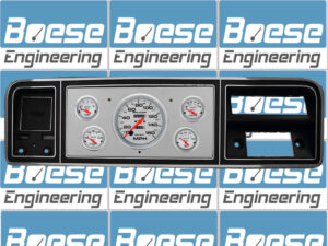 73 74 75 76 77 78 79 Ford Truck Billet Aluminum Dash Insert w/ Auto Meter Ultra-Lite Gauges