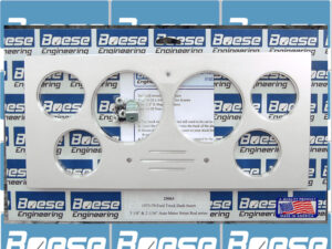 1973-1979 F-100 Billet Aluminum Dash Insert 3 1/8" & 2 1/16" Auto Meter Street Rod Series Gauges