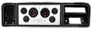 1973-1979 Ford Truck Billet Aluminum Gauge Panel w/ Auto Meter Street Rod series gauges