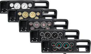 1973-1979 Ford Truck Aluminum Gauge Panels w/ Classic Instruments Gauges