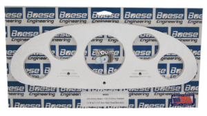 1933-35 Chevy Standard / 1933 Chevy Master Aluminum Gauge Panels