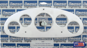 1934 Chevy Master 5 gauge Billet Aluminum Gauge Panels