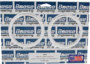 1936 Chevy Standard Adapter Rings for 3 3/8" Auto Meter, Classic Instruments, or Dolphin