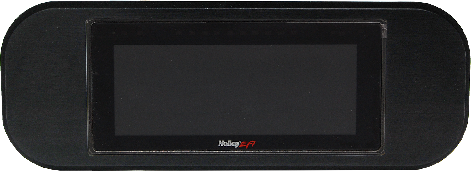 1937-1938 Chevy Car Aluminum Gauge Panel w/ Holley 6.86 Pro Dash - Image 2