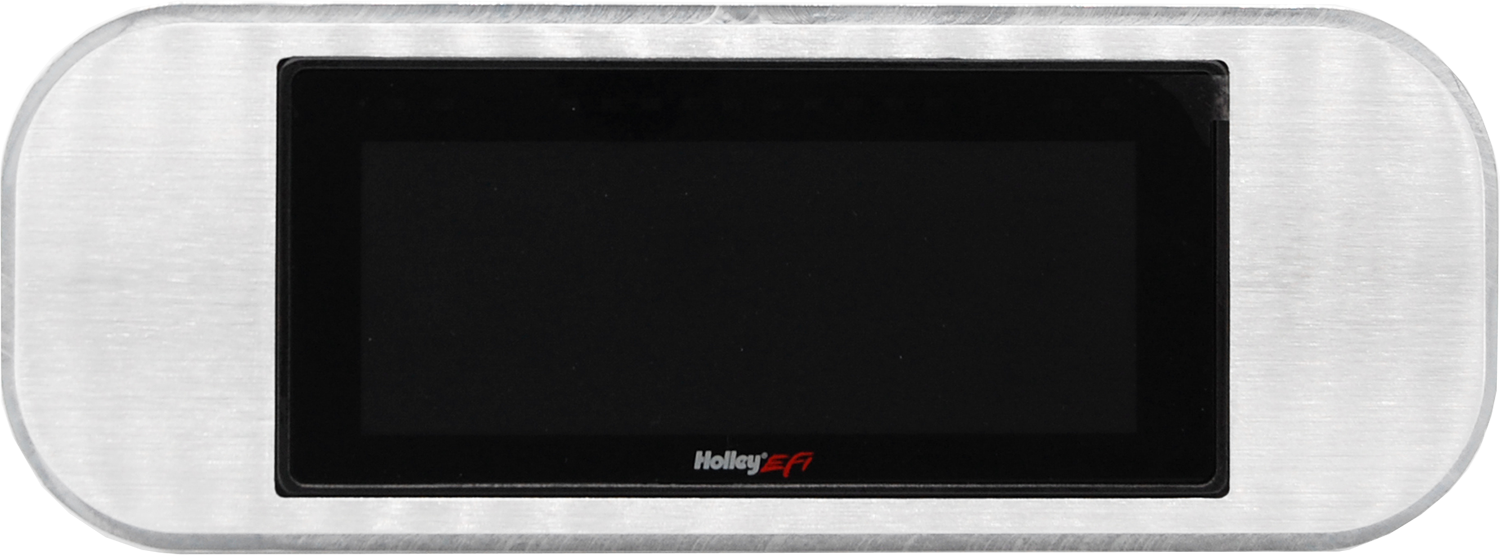 1937-1938 Chevy Car Aluminum Gauge Panel w/ Holley 6.86 Pro Dash - Image 3