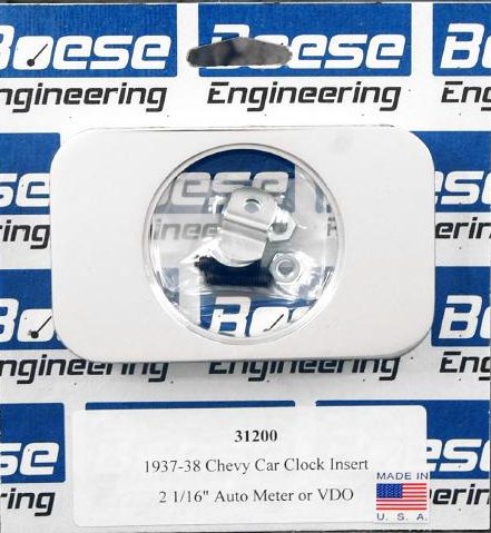 1937-1938 Chevy Car Clock Inserts