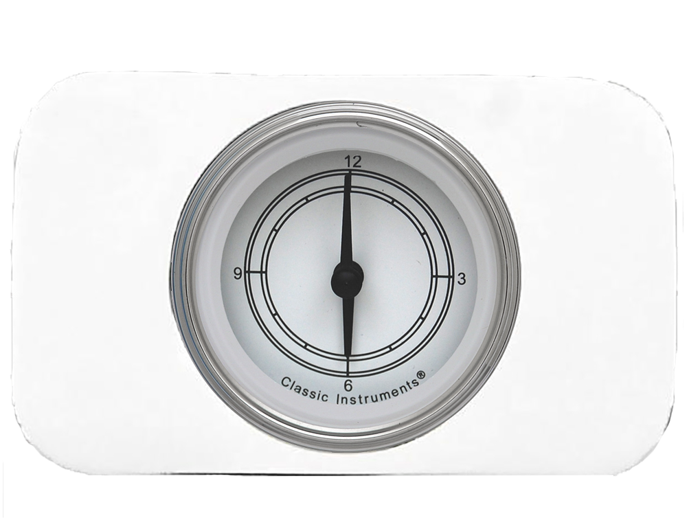 1937-1938 Chevy Car Clock Inserts w/ Classic Instruments 2 1/8" Clocks - Image 7