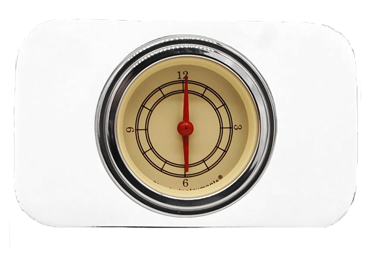 1937-1938 Chevy Car Clock Inserts w/ Classic Instruments 2 1/8" Clocks - Image 4