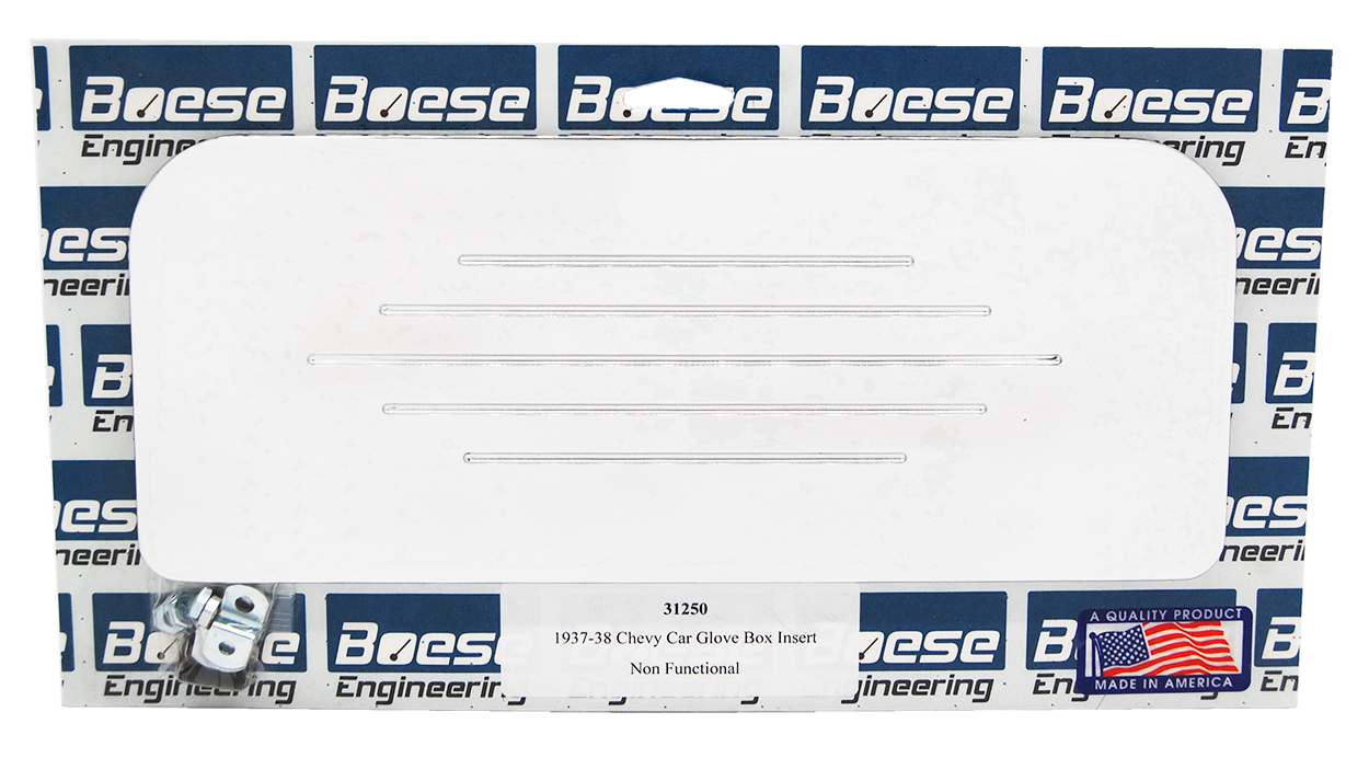 1937-1938 Chevy Car Glove Box Insert (non-functional) - Image 2