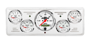 1939 Chevy Car Billet Aluminum Gauge Panel With Auto Meter Chevy Vintage Gauges