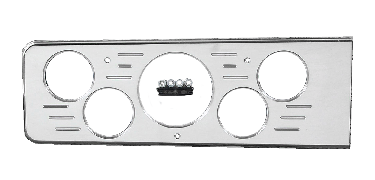 1940 Chevy Car Aluminum 5 Gauge Panels