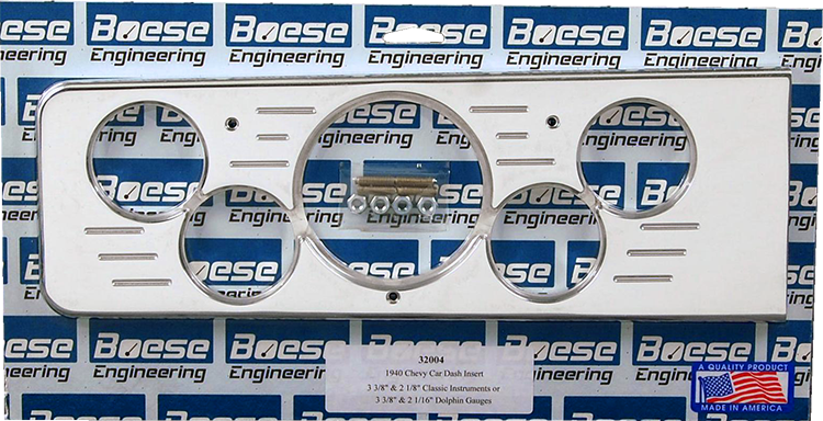 1940 Chevy Car Aluminum 5 Gauge Panels - Image 3