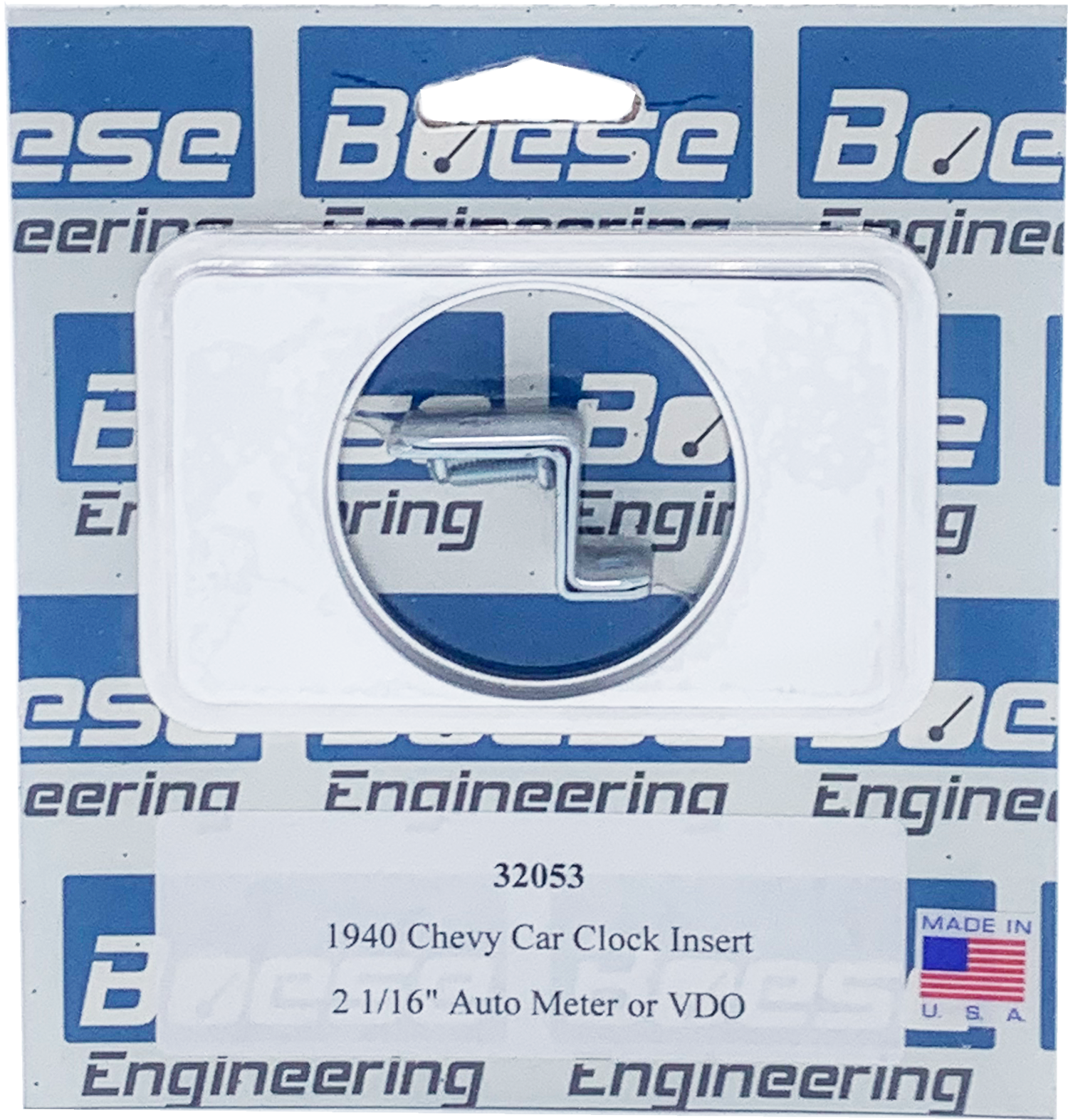 1940 Chevy Car Clock Inserts