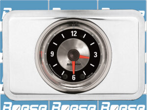 1940 Chevy Car Clock Insert w/ Auto Meter American Muscle Clock