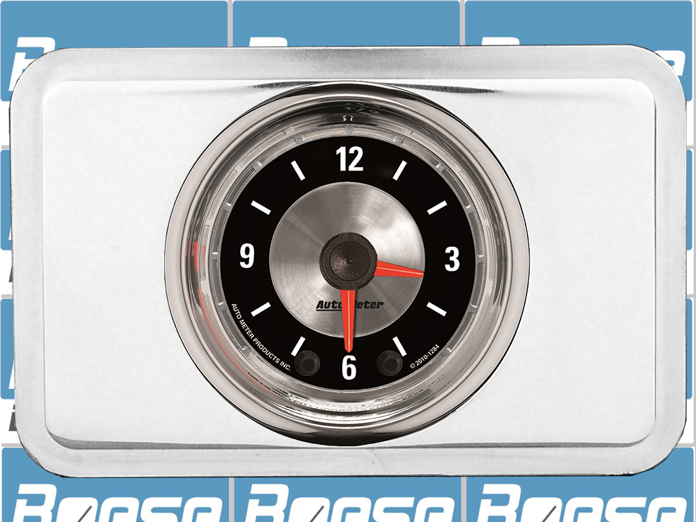 1940 Chevy Car Clock Insert w/ Auto Meter American Muscle Clock