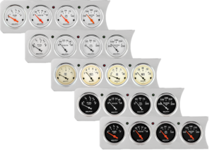 1941-1948 Chevy Car 4 Gauge Panel w/ AutoMeter Street Rod Series Gauges