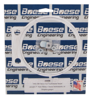 1941-1948 Chevy Car Aluminum Tachometer Inserts
