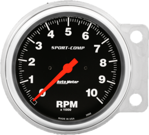 1941-1948 Chevy Car Clock Insert w/ AutoMeter Sport-Comp 5" Tachometer