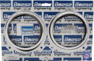 1951-1952 Chevy Car Aluminum Adapter Rings for 5" Quads (Auto Meter, Classic Instruments or Dolphin)