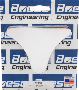 1951-1952 Chevy Car Aluminum Shift Hole Cover