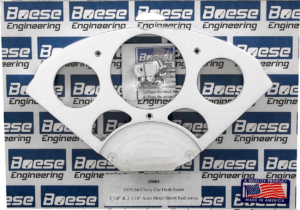 55-56 Chevy Car Aluminum Dash Insert for AutoMeter gauges (3 1/8" & 2 1/16")