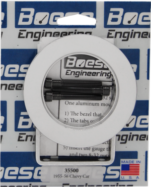 1955-1956 Chevy Car Billet Aluminum Clock Insert