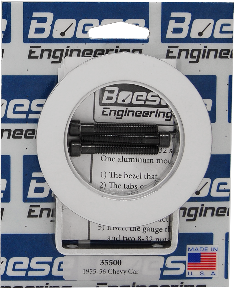 1955-1956 Chevy Car Billet Aluminum Clock Insert