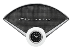 1955-1956 Chevy Car Clock Billet Aluminum Insert w/ Classic Instruments Quartz Clock