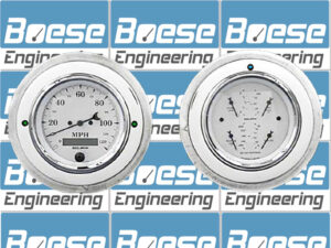 37 38 39 Plymouth Billet Aluminum Dash Insert w/ Auto Meter Gauges