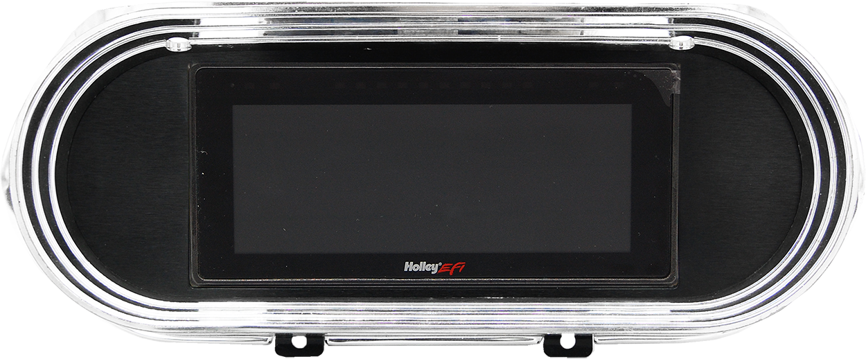 1963-1965 Chevy Nova Aluminum Gauge Panel w/ Holley 6.86 Pro Dash - Image 3