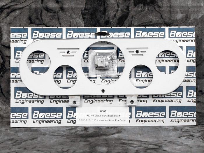 1962-1965 Chevy Nova 5 gauge Billet Aluminum Instrument Panels - Image 2
