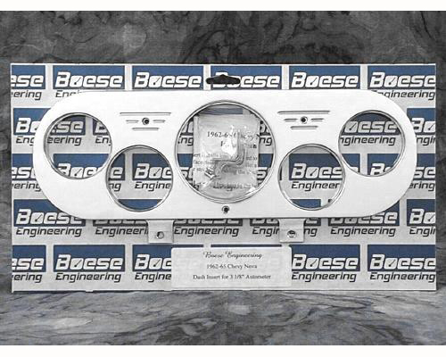 1962-1965 Chevy Nova 5 gauge Billet Aluminum Instrument Panels