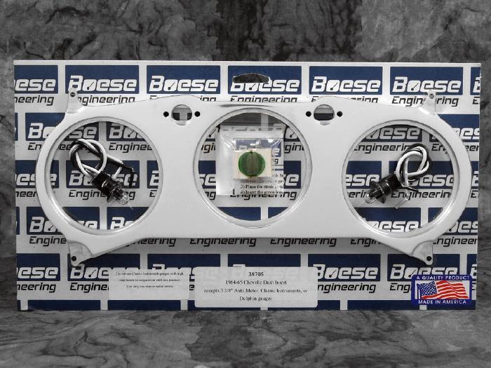 1964-1965 Chevelle Aluminum Adapter Panel for 3 3/8" Quads