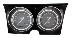 1967-1968 Chevy Camaro Aluminum Adapter Rings w/ Classic Instruments SG Series Gauges