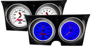 1967-1968 Chevy Camaro Adapter Rings w/ Auto Meter C2 Gauges