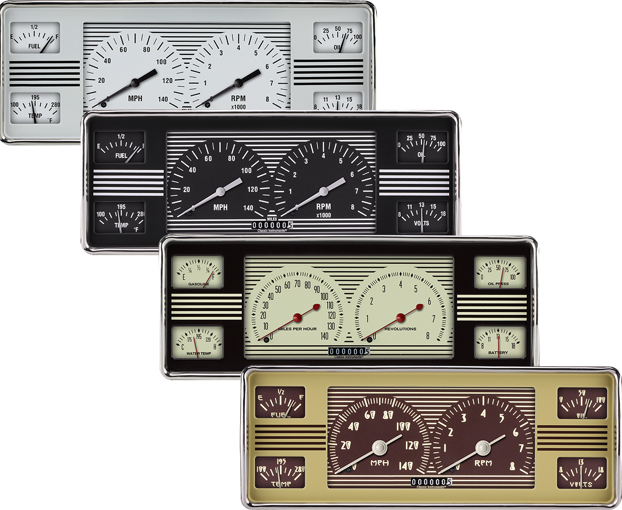 1940 Ford Direct Fit Package from Classic Instruments (also fits 1940-1947 Ford Trucks)