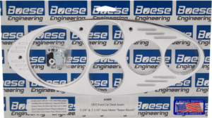 1932 Ford Car Aluminum Gauge Panels(5 gauge, speedometer on left)